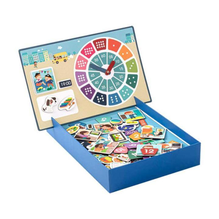 JUEGO MAGNÉTICO APLI KIDS "LAS HORAS"