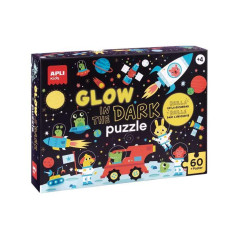 PUZZLE APLI KIDS GLOW IN THE DARK ESPACIO