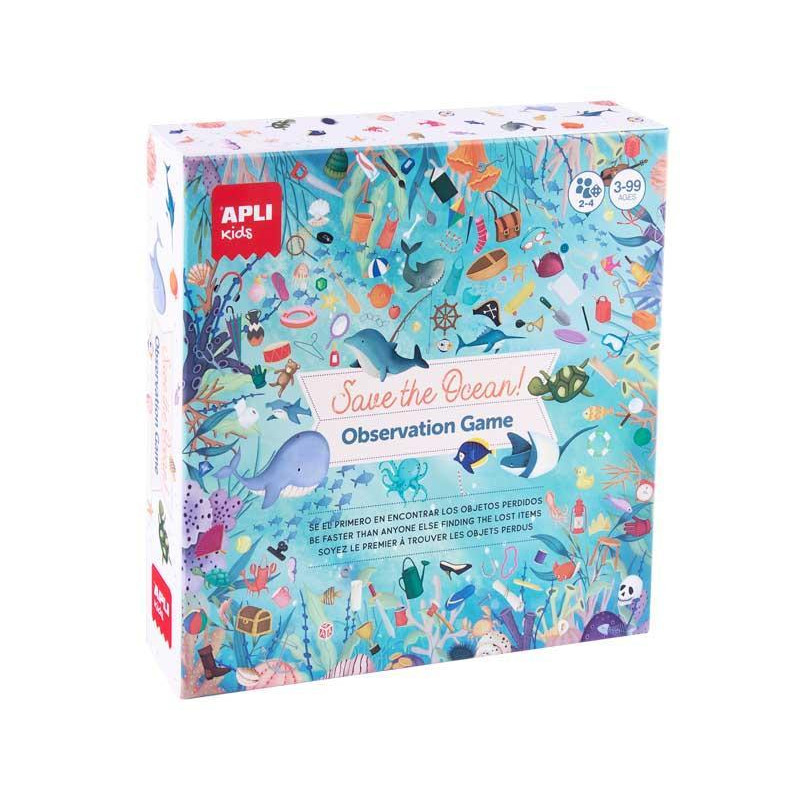 JUEGO OBSERVACIÓN APLI KIDS "SAVE THE OCEAN" JUEGO OBSERVACIÓN APLI KIDS "SAVE THE OCEAN"