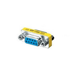 124301 CABLE GENDER CHANGER DB-9 PLATA