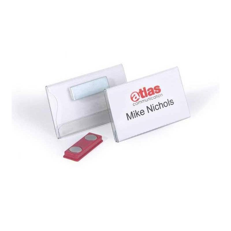 IDENTIFICADOR PORTANOMBRES DURABLE 40x75mm IDENTIFICADOR PORTANOMBRES DURABLE 40x75mm