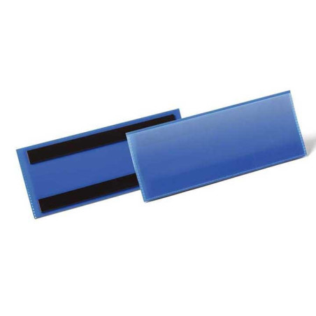CAJA 50 FUNDAS MAGNÉTICAS DURABLE 1/2 A5 HORIZONTAL