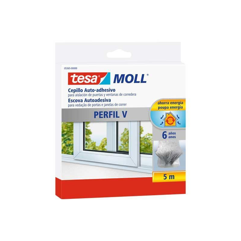 BURLETE TESA TESAMOLL® V-PROFILE 5m BURLETE TESA TESAMOLL® V-PROFILE 5m
