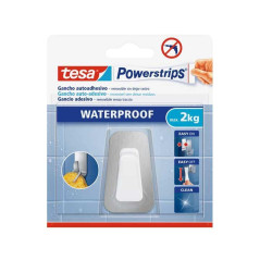 GANCHO TESA POWERSTRIPS® WATERPROOF METAL