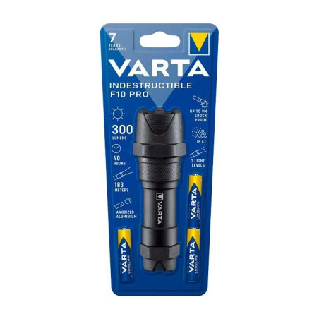 LINTERNA VARTA INDESTRUCTIBLE F10 PRO