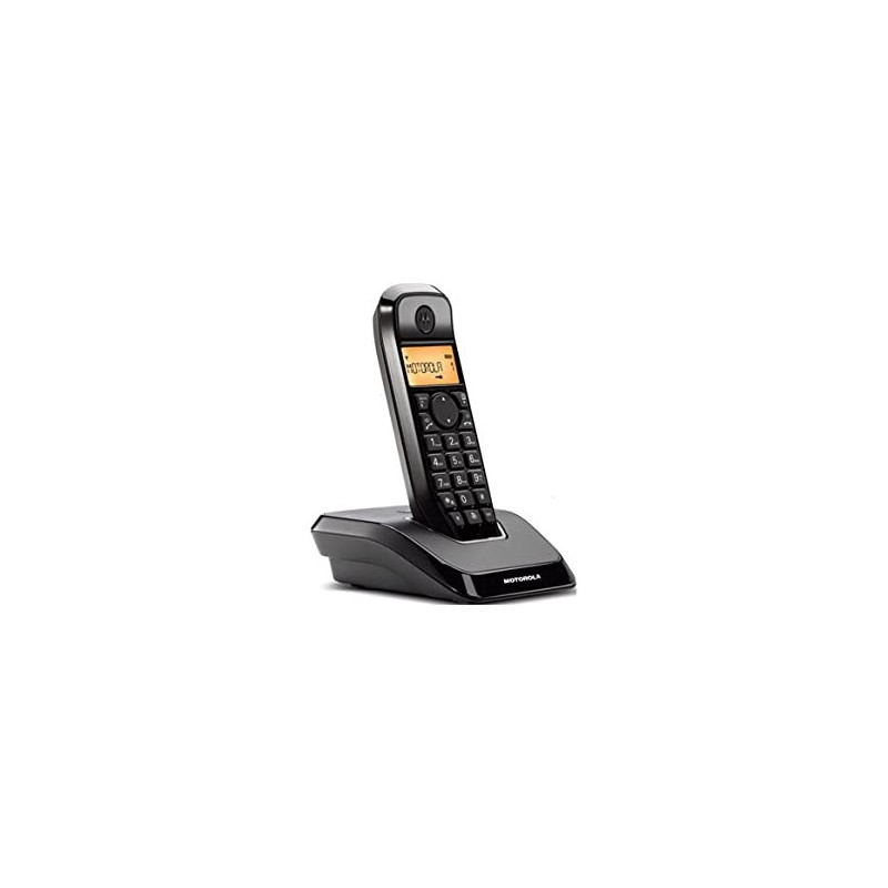S1201 TELÉFONO DECT IDENTIFICADOR DE LLAMADAS NEGRO
