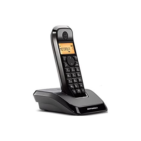 S1201 TELÉFONO DECT IDENTIFICADOR DE LLAMADAS NEGRO