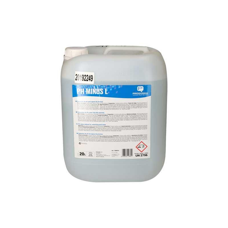 GARRAFA REDUCTOR PH-MINUS 20L