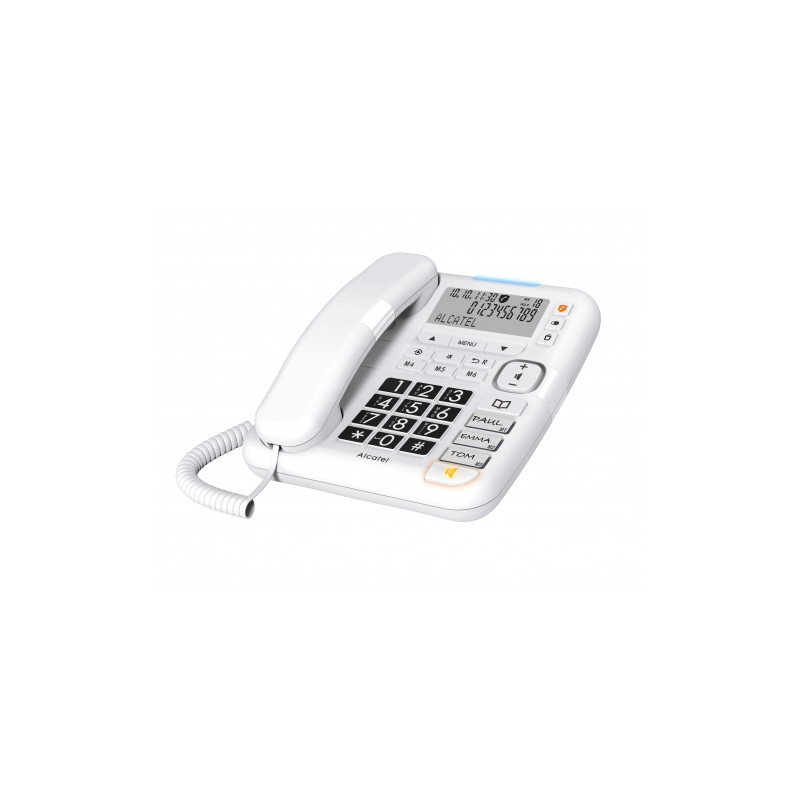 TMAX 70 TELÉFONO DECT/ANALÓGICO IDENTIFICADOR DE LLAMADAS BLANCO