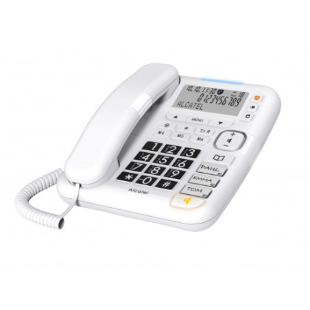 TMAX 70 TELÉFONO DECT/ANALÓGICO IDENTIFICADOR DE LLAMADAS BLANCO
