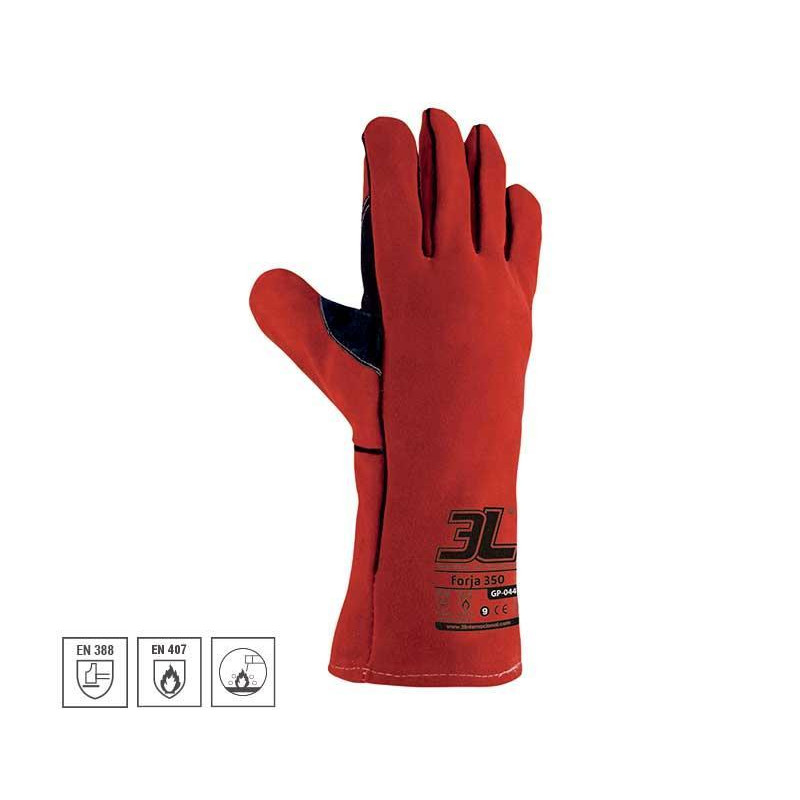 GUANTES DE SEGURIDAD TÉRMICO "FORJA 350" GUANTES DE SEGURIDAD TÉRMICO "FORJA 350"