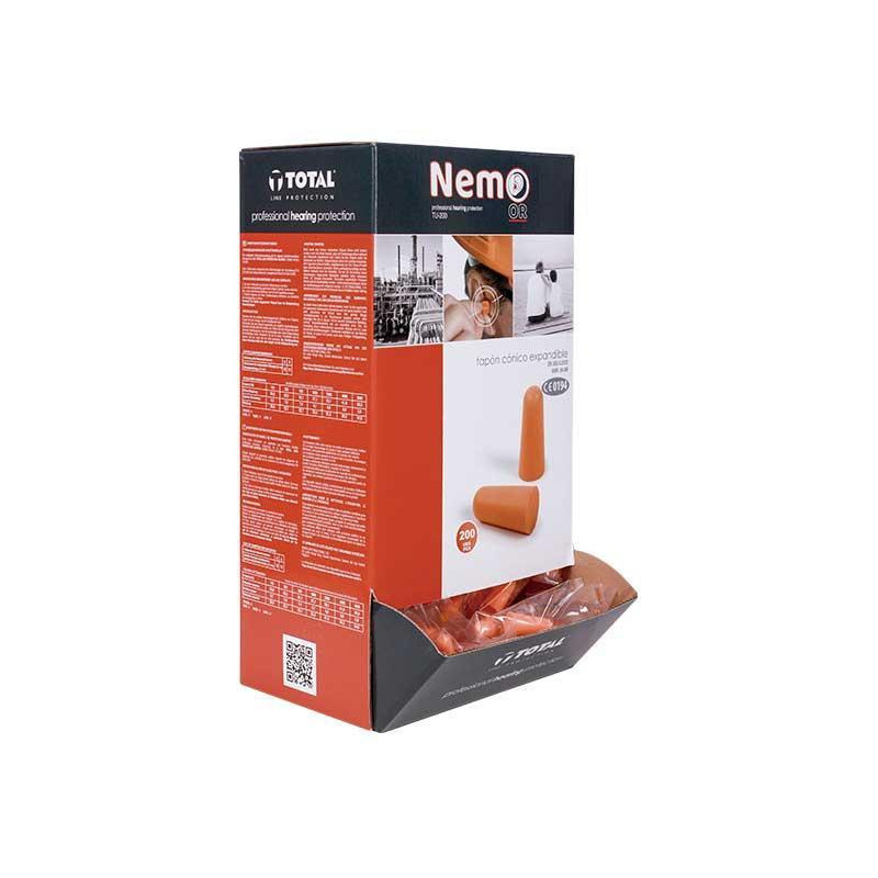 CAJA DISPENSADORA 200 TAPONES ESPUMA "NEMO"