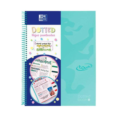 CUADERNO OXFORD "EUROPEANBOOK 0 TOUCH" A4+ 80h DOTS