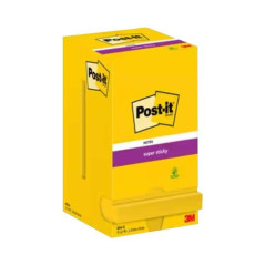 CAJA 12 NOTAS POST-IT SUPER STICKY 76x76mm