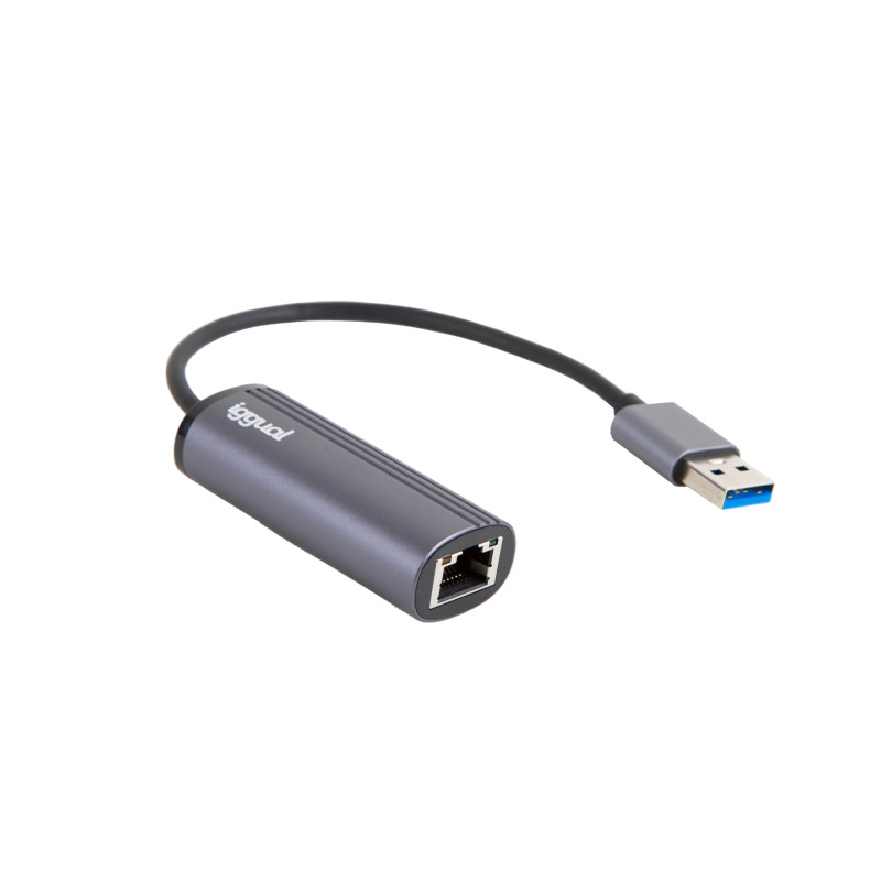 ADAPTADOR USB-A A RJ45 GIGABIT SILVER