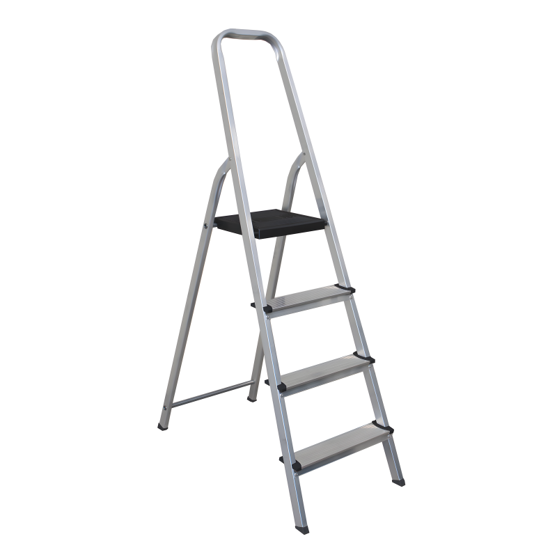 ESCALERA ALUMINIO SFK 4 PELDAÑOS HOMOLOGADA