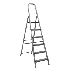 ESCALERA ALUMINIO SFK 6 PELDAÑOS HOMOLOGADA