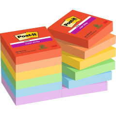 PACK 12 BLOCS NOTAS POST-IT PLAYFUL 47,6x47,67mm