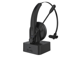 SWHEADSETMONO AURICULARES INALÁMBRICO DIADEMA OFICINA/CENTRO DE LLAMADAS BLUETOOTH BASE DE CARGA NEGRO