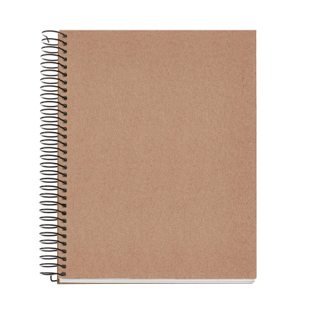 CUADERNO MIQUEL RIUS NOTEBOOK 4 A5 CARTÓN RECICLADO HORIZONTAL