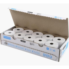 CAJA 10 ROLLOS PAPEL TÉRMICO EXACOMPTA 57x60mm