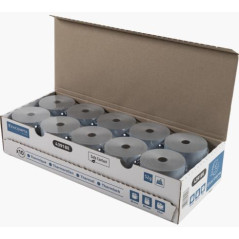 CAJA 10 ROLLOS PAPEL TÉRMICO EXACOMPTA 80x80mm SAFE CONTACT