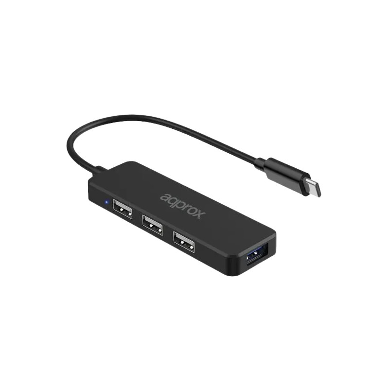 APPC48V2 HUB DE INTERFAZ USB TIPO C 5000 MBIT/S NEGRO