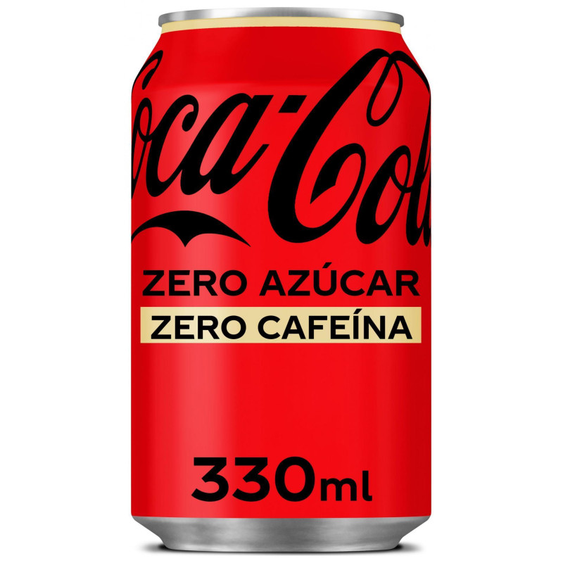 PACK 24 LATAS COCA COLA ZERO ZERO 33cl PACK 24 LATAS COCA COLA ZERO ZERO 33cl