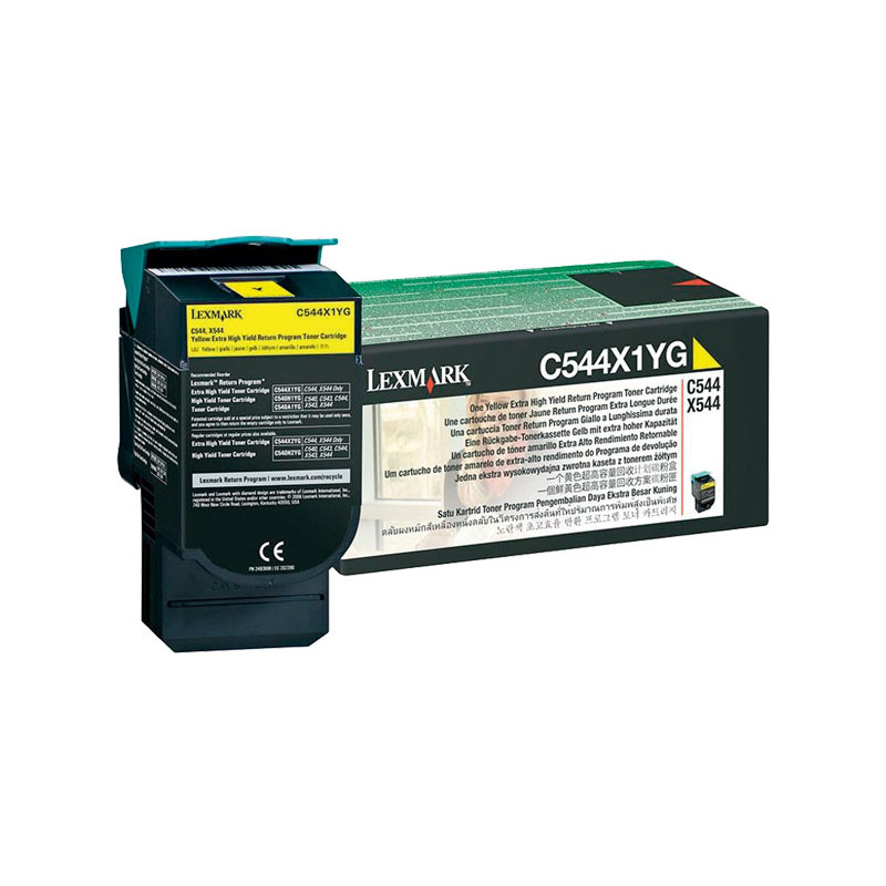 TÓNER ORIGINAL LEXMARK C544 ALTA CAPACIDAD TÓNER ORIGINAL LEXMARK C544 ALTA CAPACIDAD