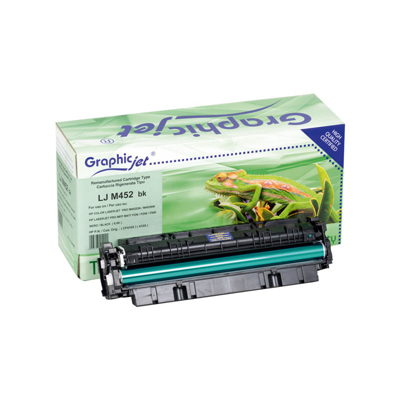 CARTUCHO DE TÓNER GRAPHICJET DE ALTA CAPACIDAD Nº410X. ALTERNATIVA A CARTUCHO Nº410X HP CARTUCHO DE TÓNER GRAPHICJET DE ALTA CAPACIDAD Nº410X. ALTERNATIVA A CARTUCHO Nº410X HP