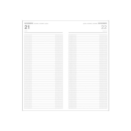DIETARIO PERPETUO DOHE 2/3 DÍA PÁGINA 14,5x31cm
