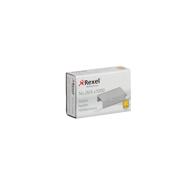 CAJA 1000 GRAPAS REXEL No. 56 26/6 CAJA 1000 GRAPAS REXEL No. 56 26/6