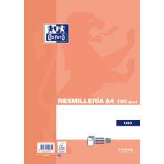 RESMILLERÍA OXFORD CLASSIC A4 100h LISO