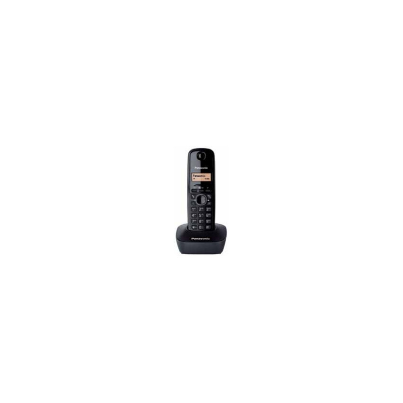 KX-TG1611 TELÉFONO DECT IDENTIFICADOR DE LLAMADAS NEGRO