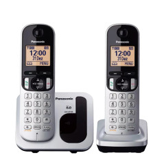 KX-TGC212 TELÉFONO DECT METÁLICO IDENTIFICADOR DE LLAMADAS