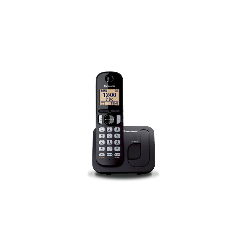 KX-TGC210 TELÉFONO DECT NEGRO IDENTIFICADOR DE LLAMADAS
