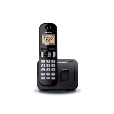KX-TGC210 TELÉFONO DECT NEGRO IDENTIFICADOR DE LLAMADAS