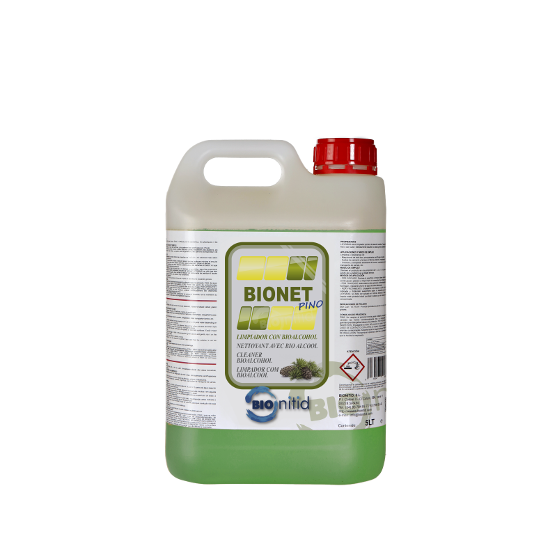 GARRAFA FRIEGASUELOS CON BIOALCOHOL BIONET 5L GARRAFA FRIEGASUELOS CON BIOALCOHOL BIONET 5L