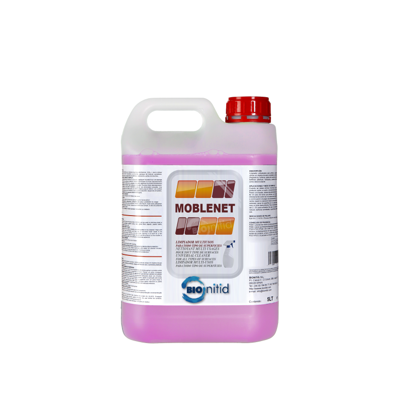 GARRAFA LIMPIADOR MULTIUSOS MOBLENET 5L GARRAFA LIMPIADOR MULTIUSOS MOBLENET 5L