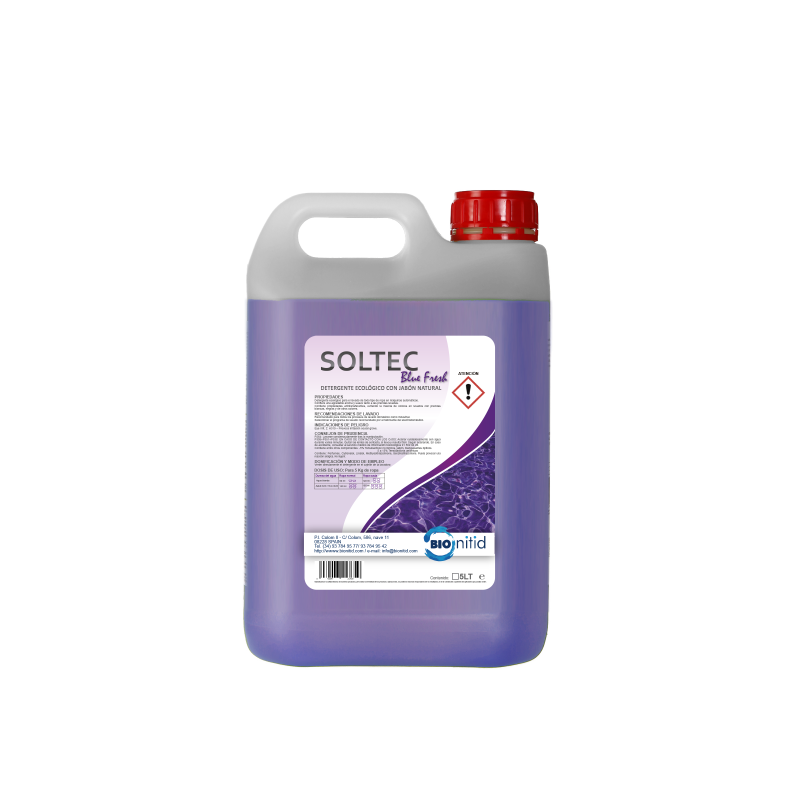 GARRAFA DETERGENTE SOLTEC BLUE FRESH 5L