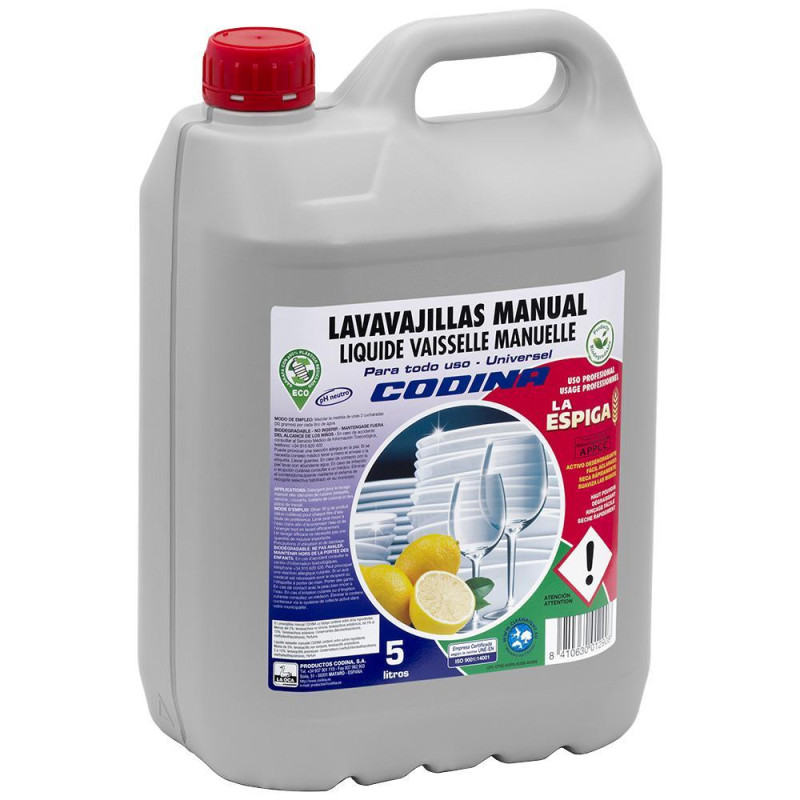 GARRAFA LAVAVAJILLAS MANUAL 5 L