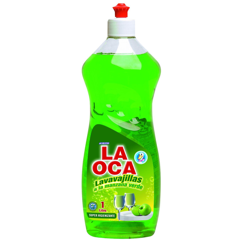 BOTELLA LAVAVAJILLAS MANZANA VERDE 1L