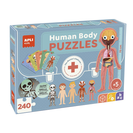 PUZZLE APLI KIDS "CUERPO HUMANO"