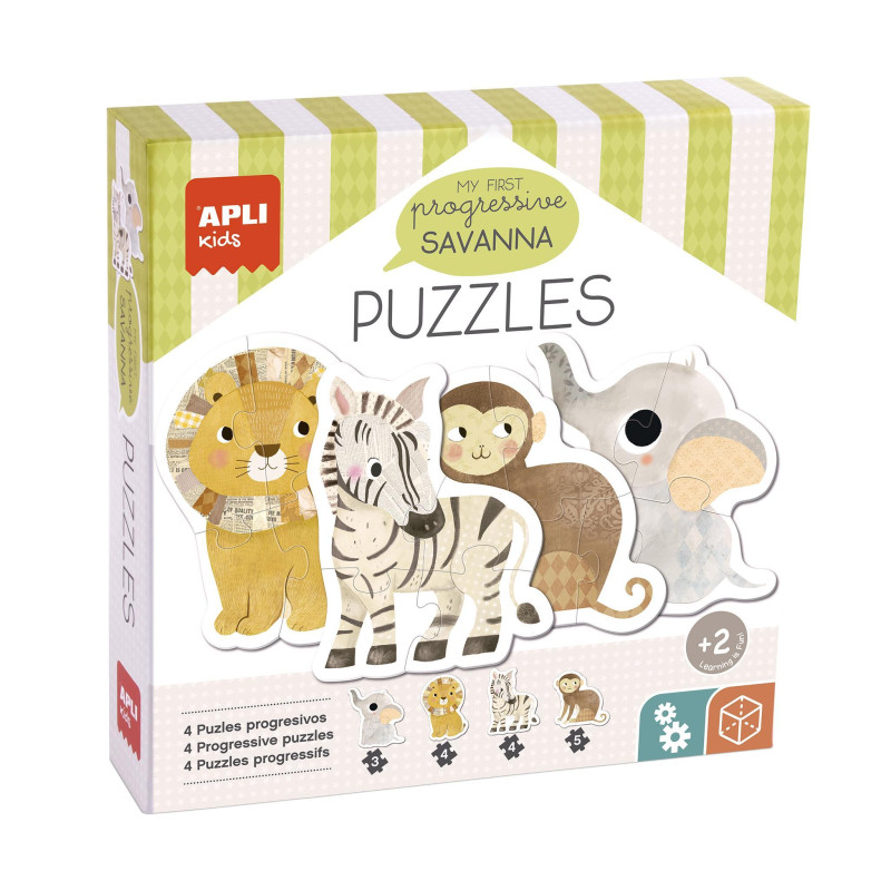 PUZZLE APLI KIDS "MY FIRST SAVANNA" PUZZLE APLI KIDS "MY FIRST SAVANNA"