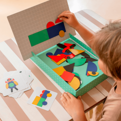 CAJA 60 IMANES APLI KIDS "MAGNETS: SHAPES"