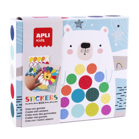 JUEGO DE GOMETS APLI KIDS "OSO"
