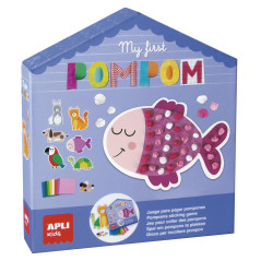 KIT MANUALIDADES APLI KIDS "MY FIRST POMPOM"