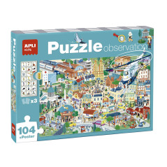 PUZZLE APLI KIDS "OBSERVACIÓN CIUDAD"