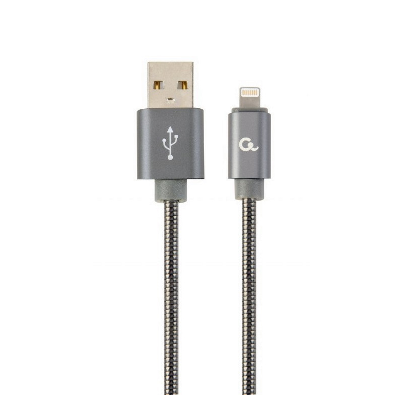 CC-USB2S-AMLM-2M-BG CABLE DE CONECTOR LIGHTNING GRIS