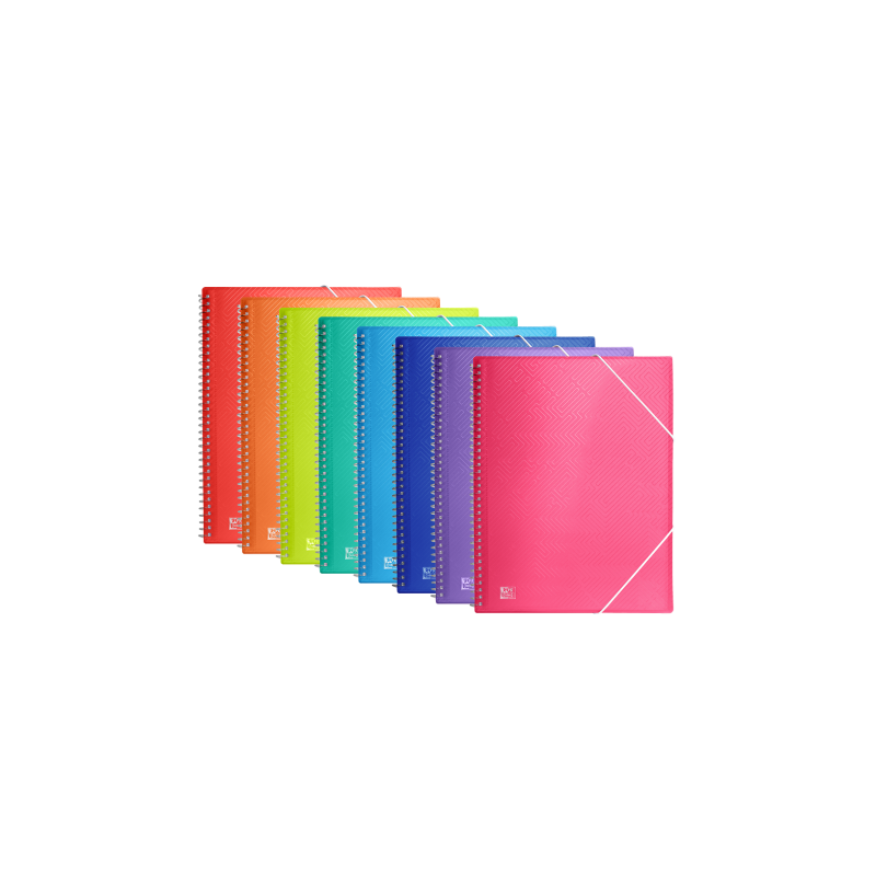 CARPETA DE 60 FUNDAS OXFORD URBAN CON ESPIRAL CARPETA DE 60 FUNDAS OXFORD URBAN CON ESPIRAL